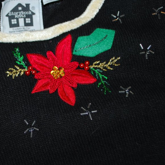 Storybook Knits 2-Pc Christmas Sweater Set - L - Picture 7 of 9